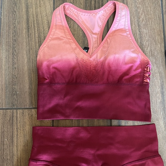 Victoria Secret Pink Sport size medium 2 sets Lace cut out work sets - Picture 3 of 6